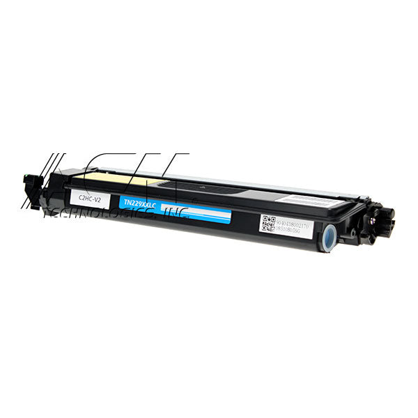 Compatible Brother TN229XXLC (229XXLC) Toner Cartridge, Cyan 4K Super High Yield