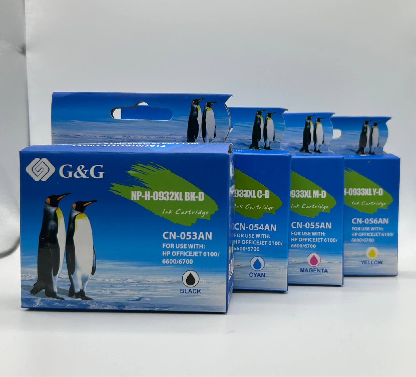 Compatible Ink Cartridge for HP 932XL 933XL 932 933 (cn057an, cn058an, cn059an, cn060an)