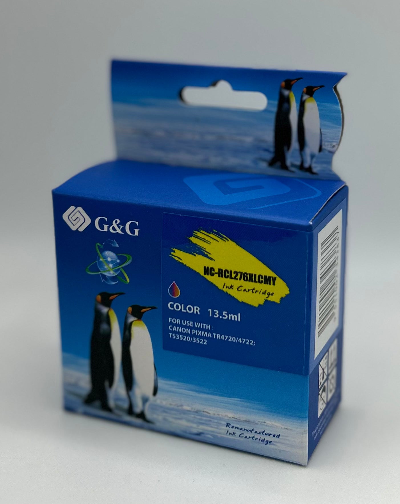 Remanufactured Canon CL-276XL (CL276XL) Discount Ink Cartridges 4987C001