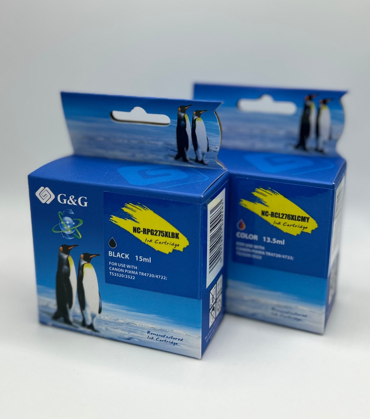 PG-275XL CL-276XL for Canon 275XL and 276XL Ink Combo Set(Black, Tri-Color) 4981C001, 4987C001