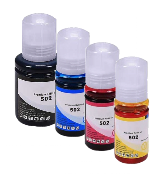 Epson 502 T502 Ink Bottle Replacement