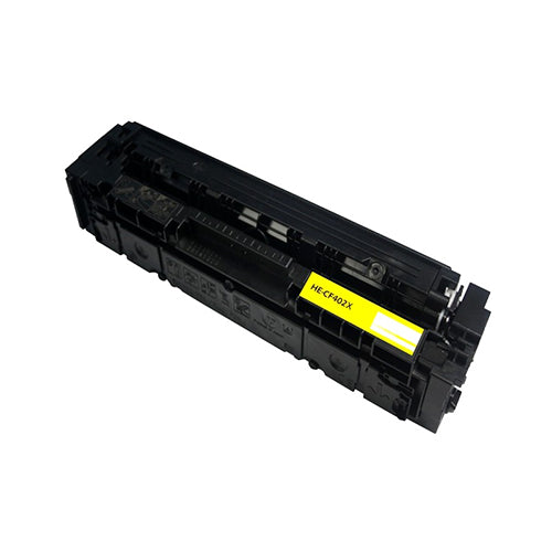 HP 201X Yellow Toner Cartridge (HP CF402X) Remanufactured or compatible