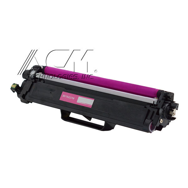 Compatible Brother TN227 (TN227M) Toner Cartridge, Magenta 2.3K High Yield