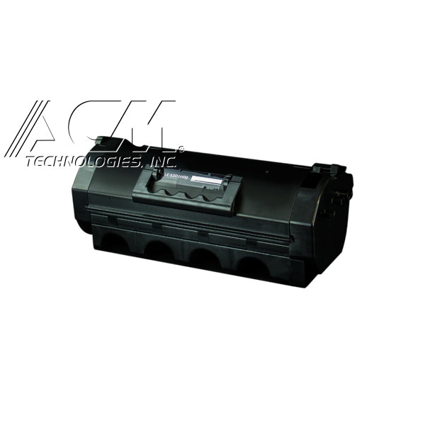 Compatible Lexmark 521H (52D1H00) Toner Cartridge, Black 25K High Yield
