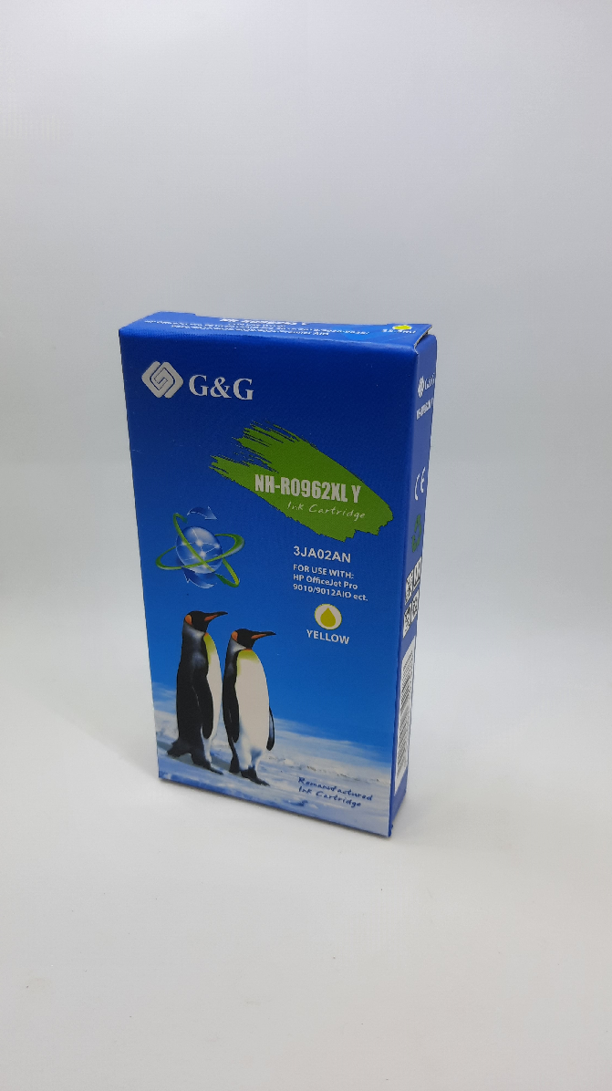 Remanufactured HP 962XL Yellow Ink Cartridge (3JA02AN)