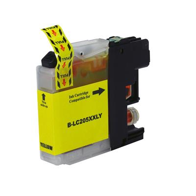 Compatible Brother LC207 BK - LC205 C/M/Y Super High Yield Ink Cartridge