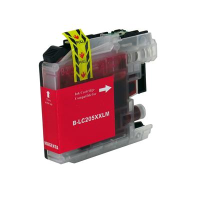 Compatible Brother LC205 Super High Yield Magenta Ink Cartridge