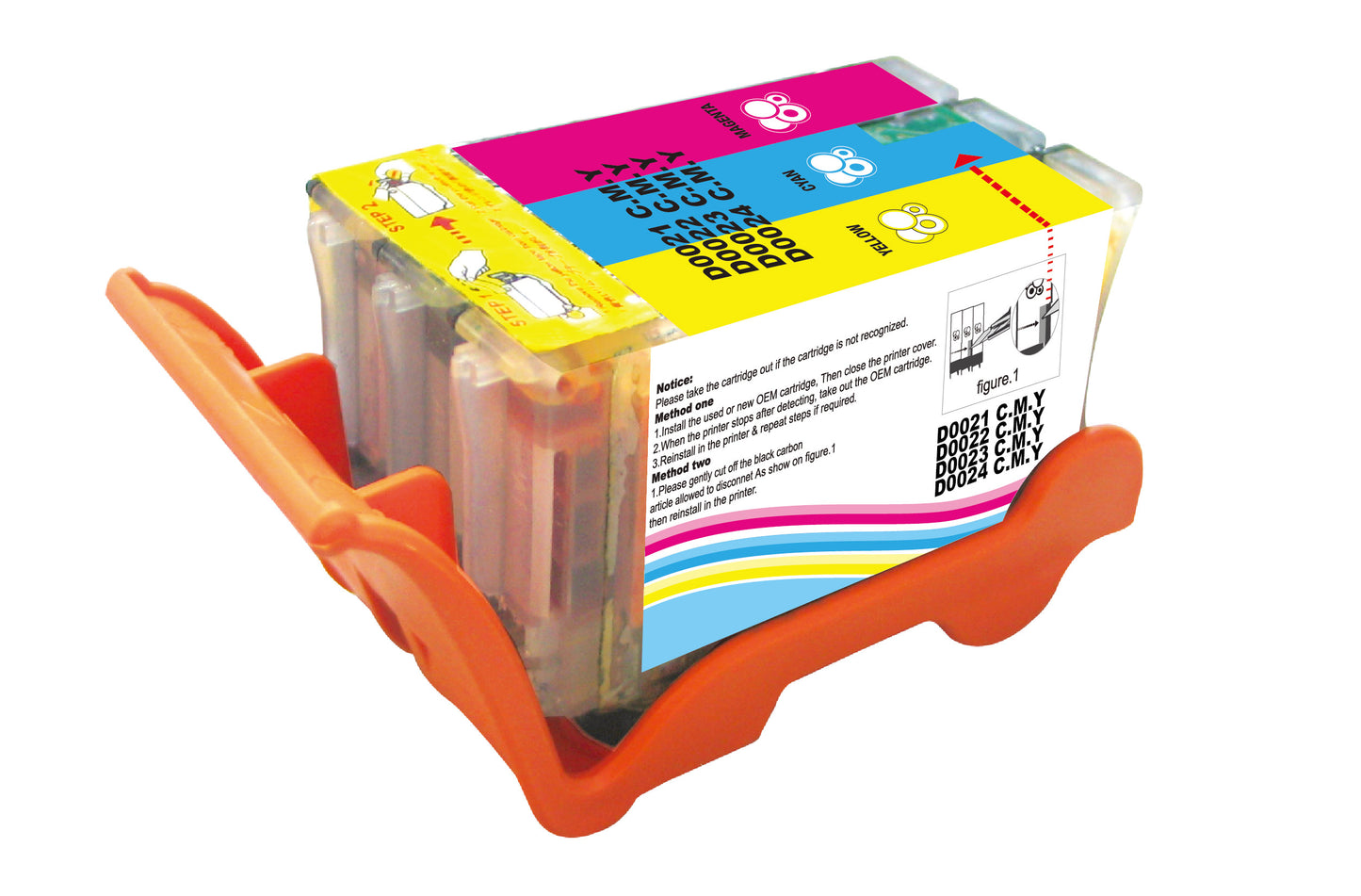 Compatible Dell T094N, 330-5886, 330-5893, 330-5266 Discount Ink Cartridges 21, 22, 23, 24 Color
