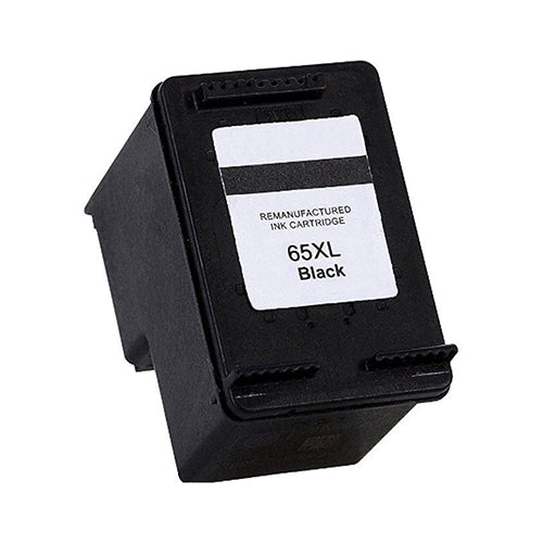 HP 65XL High Yield Black Ink Cartridge (HP N9K04AN) Remanufactured HP 65