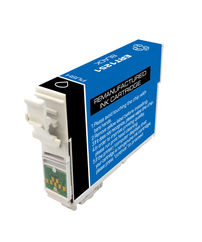 Epson 125 / T1251 Black (E-T1251) Discount Ink Cartridges Remanufactured or compatible