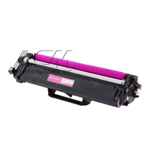 Compatible Brother TN229XL (TN229XLM) Toner Cartridge, Magenta 2.3K High Yield