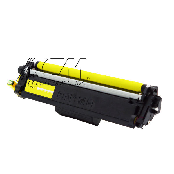 Compatible Brother TN229XL (TN229XLY) Toner Cartridge, Yellow 2.3K High Yield