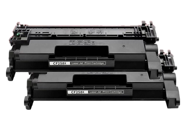 2X Premium Quality Black High Yield Toner Cartridge compatible with HP CF258X (HP 58X), -with new chip
