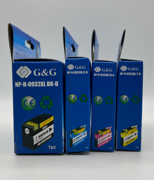Compatible Ink Cartridge for HP 932XL 933XL 932 933 (cn057an, cn058an, cn059an, cn060an)