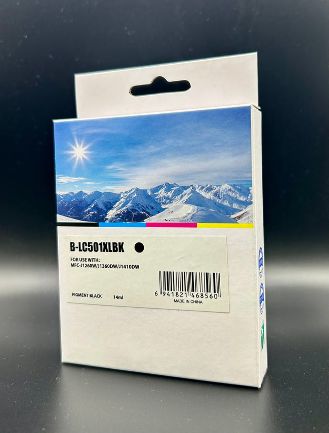 Compatible for Brother LC501 LC501XL Black ink cartridge