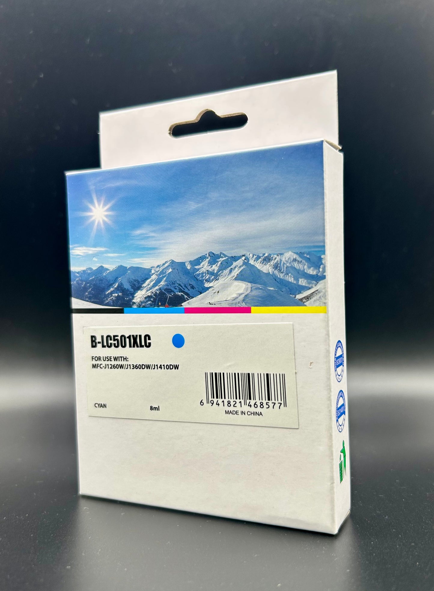 Compatible for Brother LC501 LC501XL Cyan ink cartridge