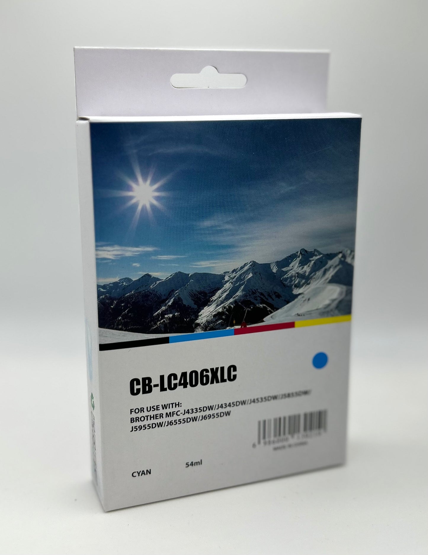 Compatible LC406XLC High Yield Cyan Ink Cartridge