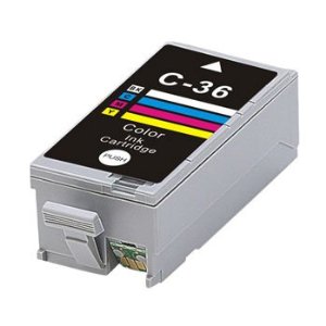 Canon CLI-36 Color (go with pgi35) Discount Ink Cartridges Remanufactured or compatible