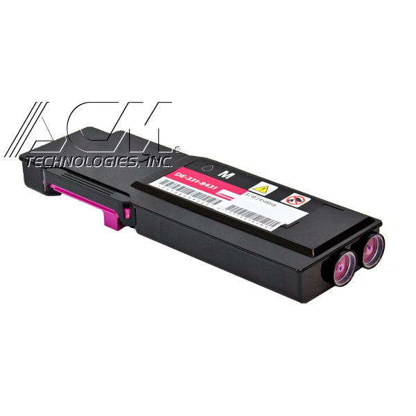 Remanufactured Dell C3760 (331-8431) Toner Cartridge, Magenta 9K Extra High Yield