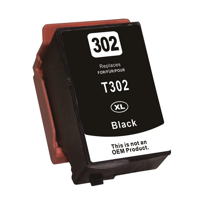 Epson 302/302XL, T302/T302XL Black (T302XL020) Discount Ink Cartridges Remanufactured or compatible