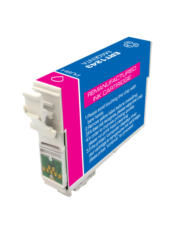 Epson 127 Magenta Ink Cartridge (T1273) Remanufactured or compatible