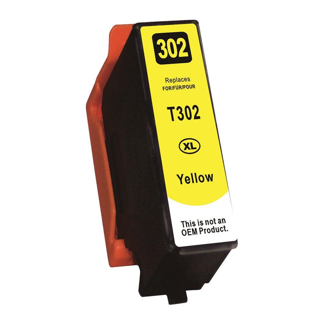 Epson 302/302XL, T302/T302XL Yellow (T302XL420) Discount Ink Cartridges Remanufactured or compatible