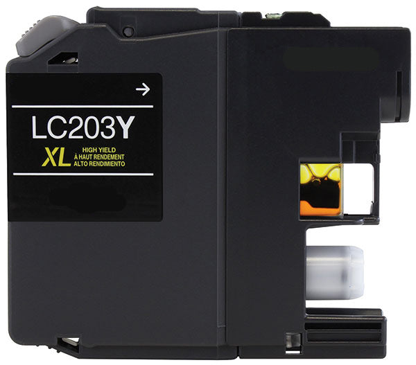 Compatible Brother LC203 Yellow High Yield Ink Cartridge