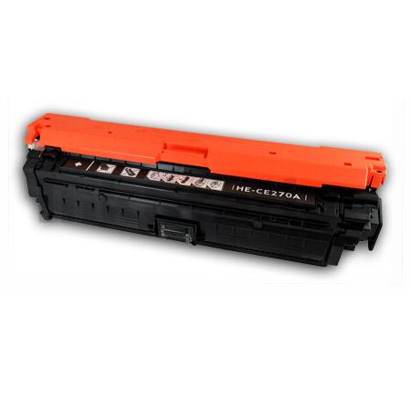 HP 650A Black  Toner Cartridge (HP CE270A) Remanufactured or compatible