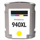 HP 940XL Yellow Ink Cartridges (C4909AN) Remanufactured or compatible