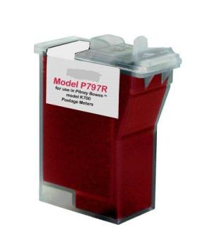 Compatible for Pitney Bowes K700 / K7MO Postal Meter Ink (Pitney Bowes 797-0 / 797-Q / 797-M Red)