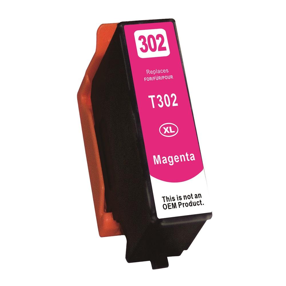 Epson 302/302XL, T302/T302XL Magenta (T302XL320) Discount Ink Cartridges Remanufactured or compatible