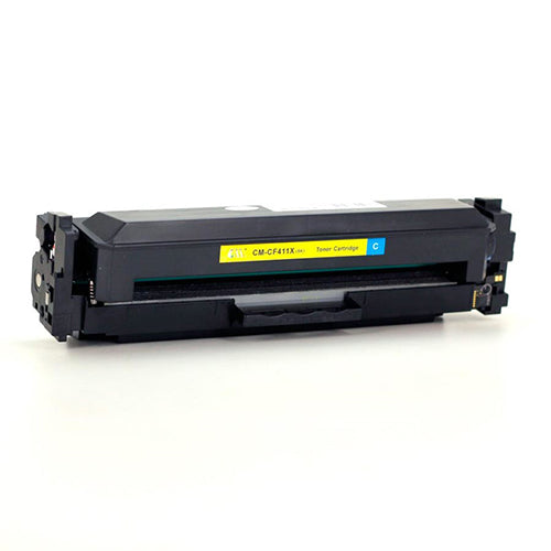 Compatible HP 410X Cyan  Toner Cartridge (HP CF411X) / Canon 046HC
