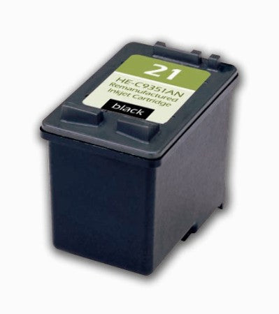 HP 21 Ink Cartridges (HP C9351AN) Remanufactured or compatible
