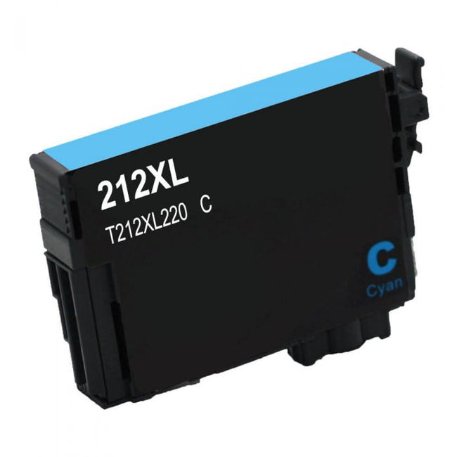Compatible Epson 212 / 212xl, T212 / T212XL Cyan (T212xl120) Discount Ink Cartridge