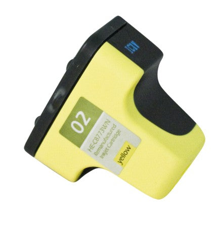 HP 02 Yellow Ink Cartridges (HP C8773WN) Remanufactured or compatible