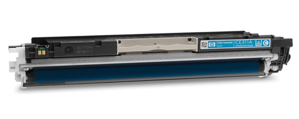 HP 126A Cyan Toner Cartridge (HP CE311A) Remanufactured or compatible