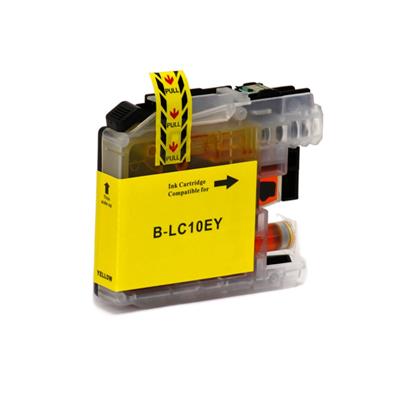 Compatible For Brother LC10EY Ink Cartridges (Brother LC10E Yellow)
