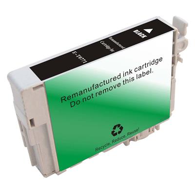 Epson 77 / T077 Black (T0771) Discount Ink Cartridges Remanufactured or compatible