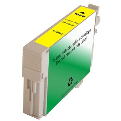 Epson 98 Yellow Ink Cartridge (Epson T0984 High Capacity) Remanufactured or compatible