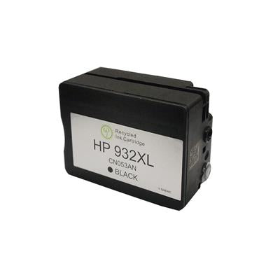 HP 932XL High Yield Black Ink Cartridge (CN053AN, CN057AN) Remanufactured or compatible