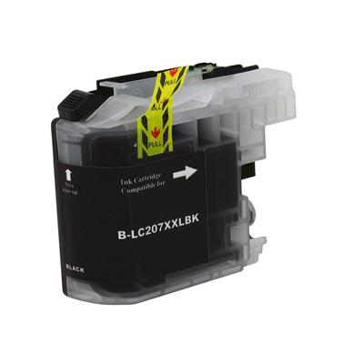 Compatible Brother LC207 BK - LC205 C/M/Y Super High Yield Ink Cartridge