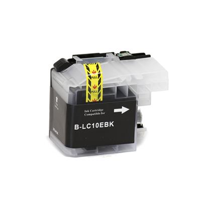 Compatible For Brother LC10EBK Ink Cartridges (Brother LC10E Black)