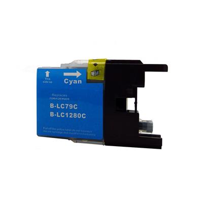 Compatible Brother LC75 Cyan High Yield Ink Cartridge
