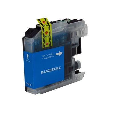 Compatible Brother LC207 BK - LC205 C/M/Y Super High Yield Ink Cartridge