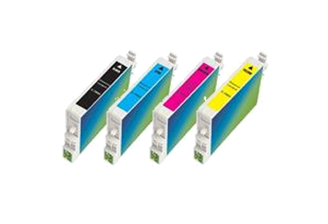 Ink Cartridge Replacement for Epson 60 T060 (1 Black, 1 Cyan, 1 Magenta, 1 Yellow, 4-Pack)