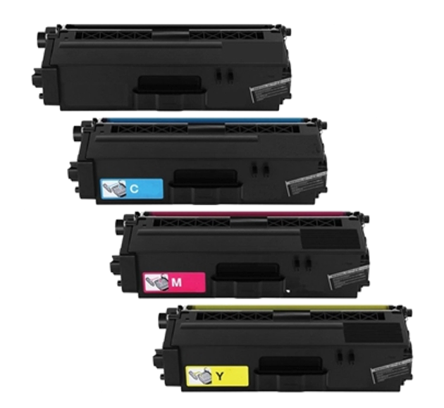 Compatible Toner Cartridge Replacement for Brother TN336 TN331 TN-336 TN-331 (Black Cyan Magenta Yellow, 4 Pack)