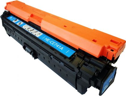 HP 307A Cyan  Toner Cartridge (HP CE741A) Remanufactured or compatible