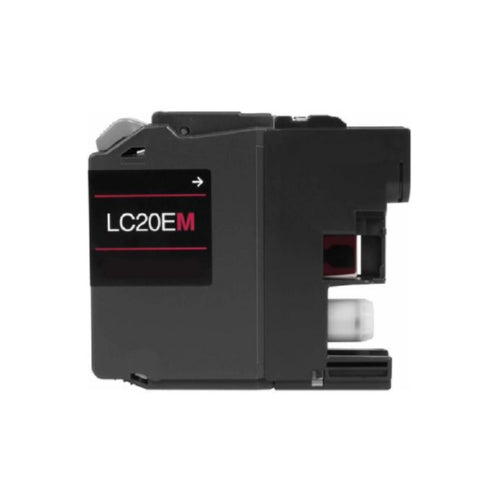 Compatible For Brother LC20EM Ink Cartridges (Brother LC20E Magenta)