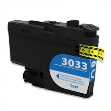 Cyan Super High Yield Inkjet Cartridge compatible with Brother LC3033C