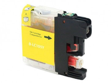 Yellow Ink Cartridge compatible with the Brother (LC105Y) LC105